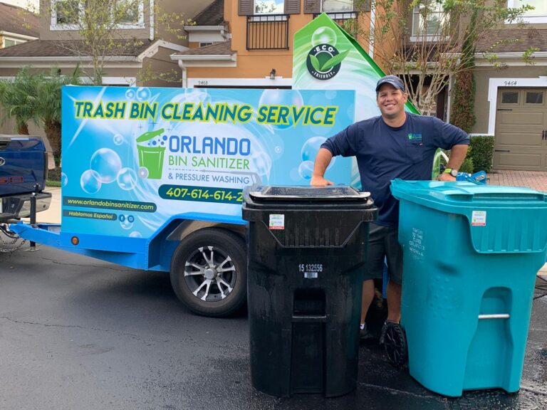 Orange County Trash Can Cleaning | Orlando Bin Sanitizer